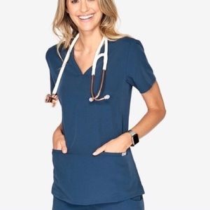 Figs HARBOR BLUE top only